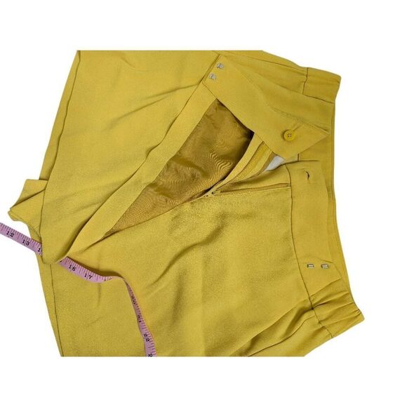 Aritzia Babaton hikaru skort yellow size 12 - Picture 7 of 8